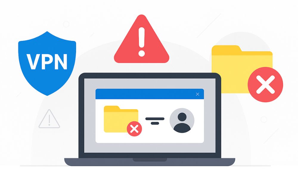 Map Network Drive Over VPN Windows 10 – Problems