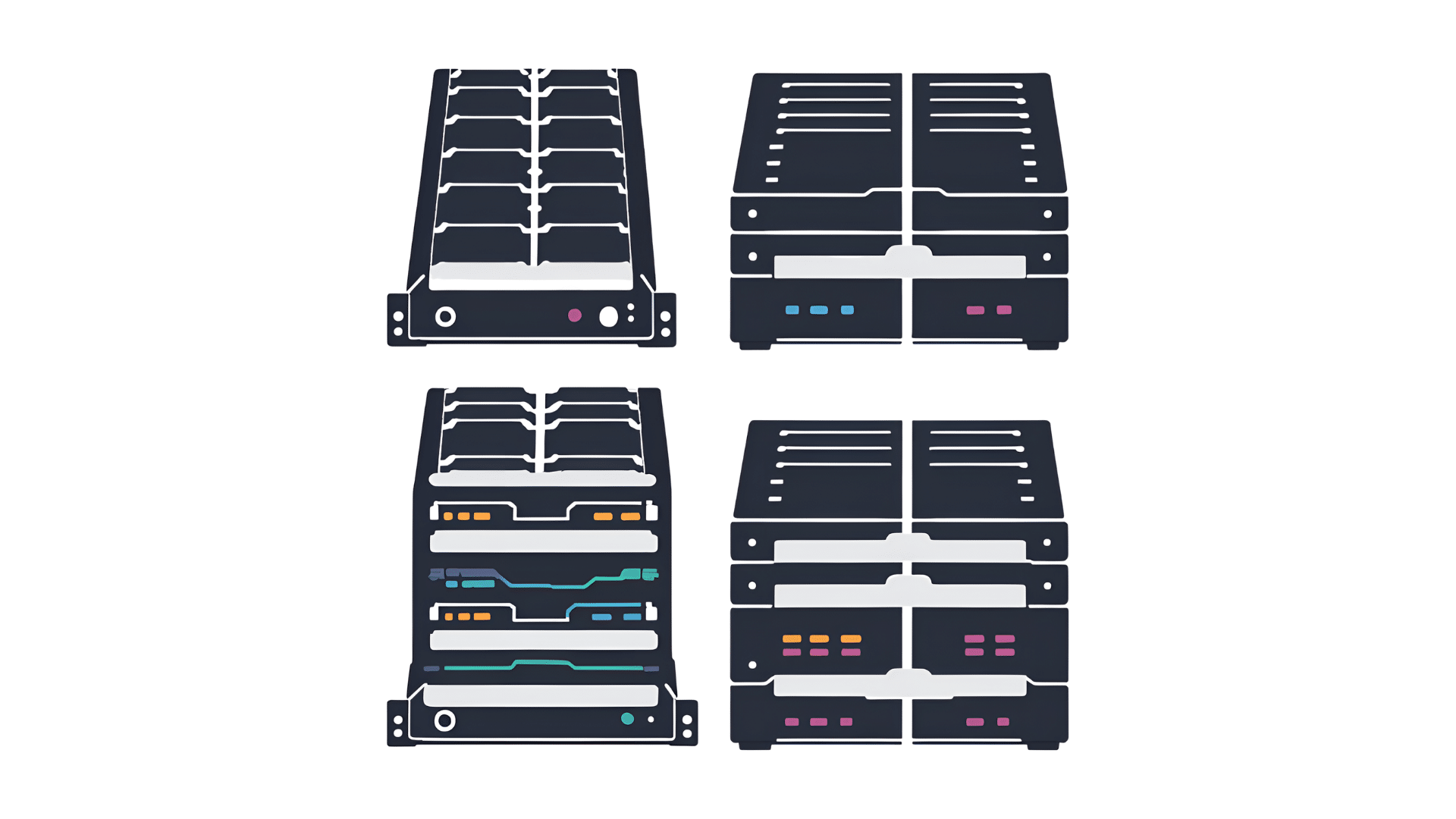 4 hdd with different configurations 